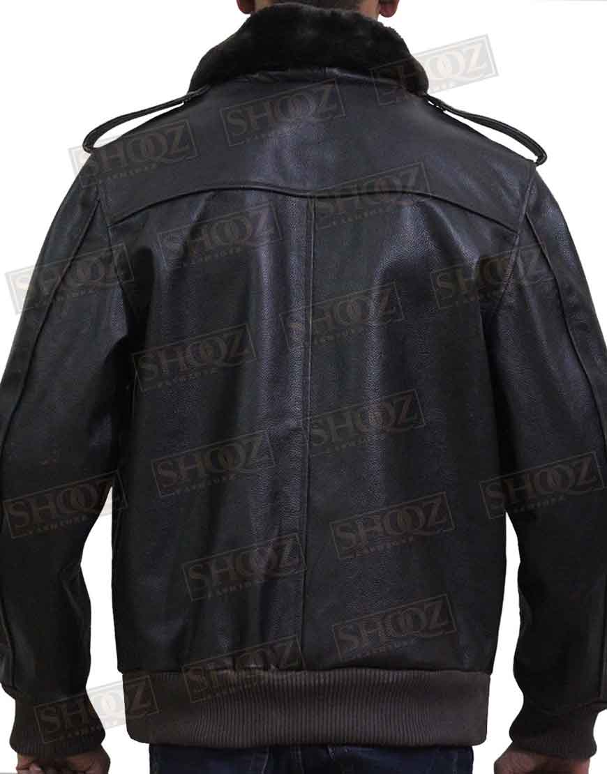 The Thing Kurt Russell Brown Leather Jacket The Thing Kurt Russell Brown Leather Jacket